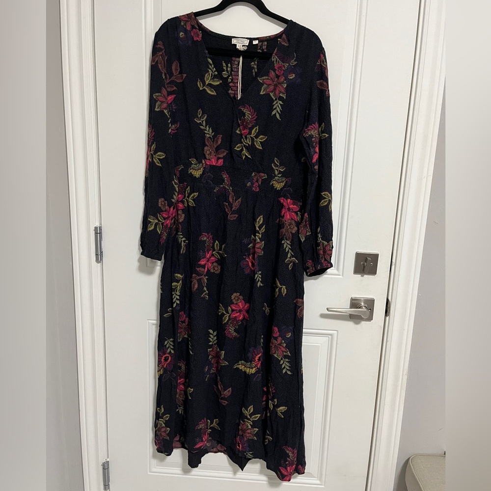 NWT - Fat Face Women's Bennie Floral Midi Dress - US 12/L